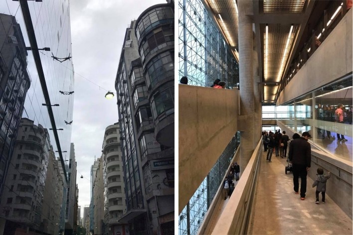 Inauguração do Sesc 24 de Maio, centro de São Paulo, arquiteto Paulo Mendes da Rocha + MMBB Arquitetos<br />Foto José Lira 