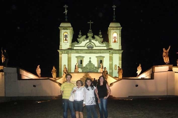Conjunto de esculturas “Os Doze Profetas”, Igreja de Bom Jesus de Matosinhos em Congonhas<br />Foto divulgação 
