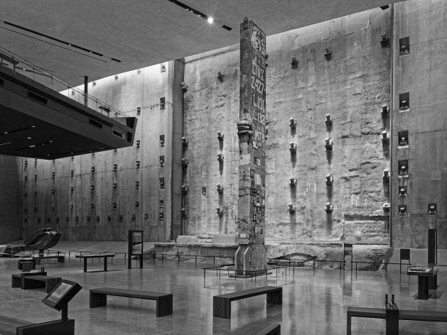 Davis Brody Bond Architects and Planners, The 9/11 Memorial Museum, New York<br />Photography by Andrew Moore 