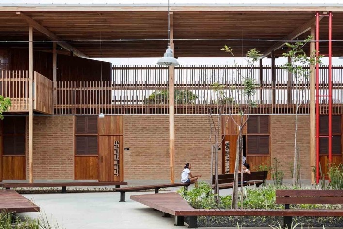 Moradas infantis, Formoso do Araguaia TO, 2015. Escritórios Rosenbaum e Aleph Zero<br />Foto Leonardo Finotti 