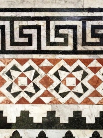 Piso do Duomo, Siena<br />Foto Carmem Maria Oliveira Procópio Neres 