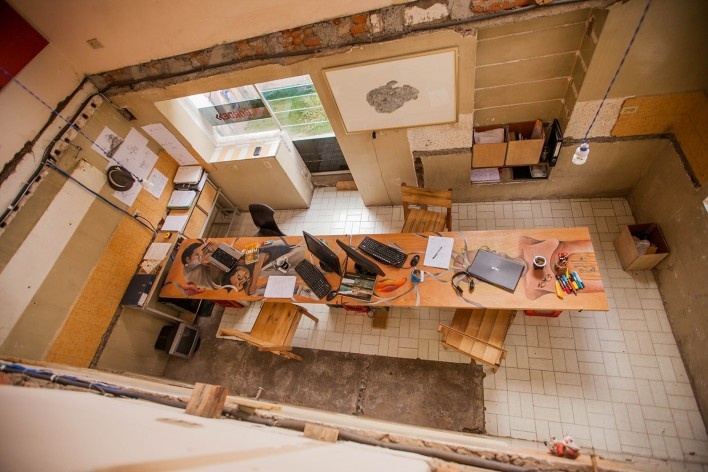 Casa en Construcción, Quito, Ecuador, 2014. Al Borde<br />Foto Raed Gindeya 