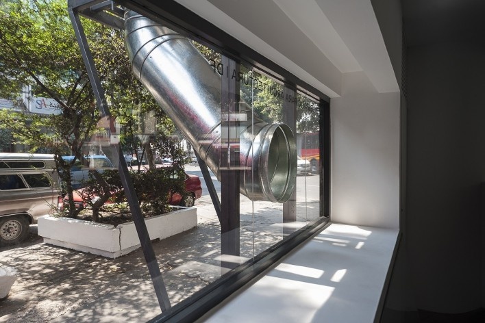 Subsolanus, Cidade do México, 2015-2016. Arquitetos Anna Juni, Enk te Winkel e Gustavo Delonero (Vão Arquitetura) + Marina Canhadas<br />Foto Luis Gallardo  [LGM Studio]