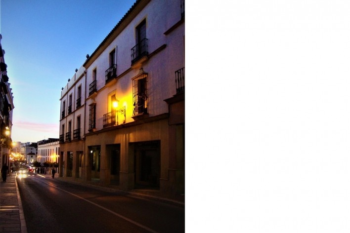 Ronda, Andaluzia-ruas da cidade, abril 2014<br />Foto Sergio Jatobá 