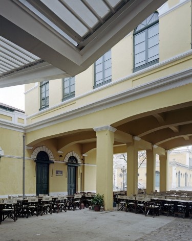 Cobertura do Mercado Público de Florianópolis, 2016. Arquitetos Gustavo Correia Utrabo e Pedro Lass Duschenes<br />Foto Felipe Russo 