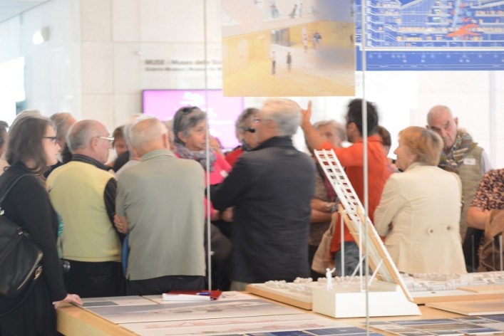 Grupo de visitantes em visita guiada
<br />Foto Fabio Jose Martins de Lima 
