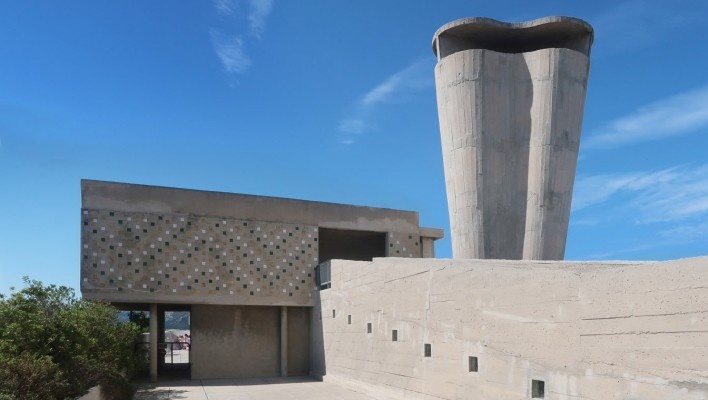 Unidade Habitacional de Marselha, 1947-1952, arquiteto Le Corbusier<br />Foto Victor Hugo Mori 