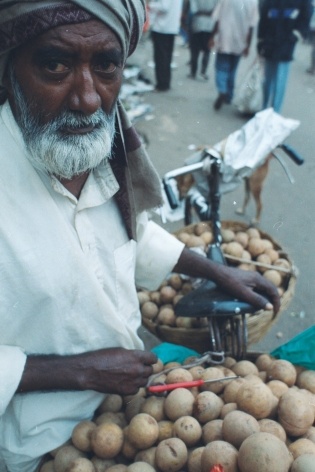 Vendedor, Bangaloore, Índia<br />Foto Fabricio Fernandes 