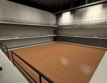 Configuração do teatro total <br />Imagem dos autores do projeto 