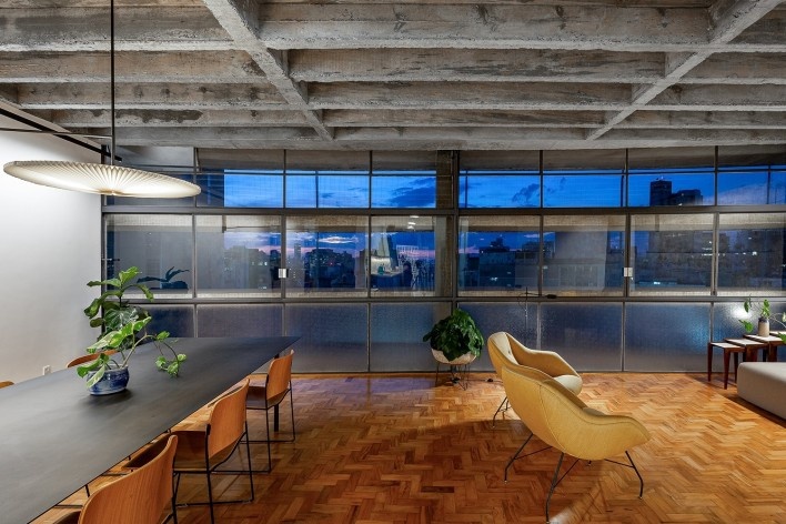Apartamento Copan, São Paulo SP Brasil, 2020. Arquitetos Rosário Pinho e André Scarpa<br />Foto André Scarpa 