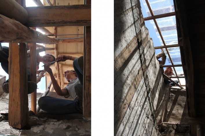 Casa en Construcción, construcción, Quito, Ecuador, 2014. Al Borde<br />Foto Al Borde 