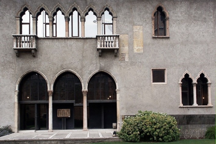 Castelvecchio, estátua equestre de Cangrande della Scala, Verona<br />Foto Sailko  [Wikimedia Commons]