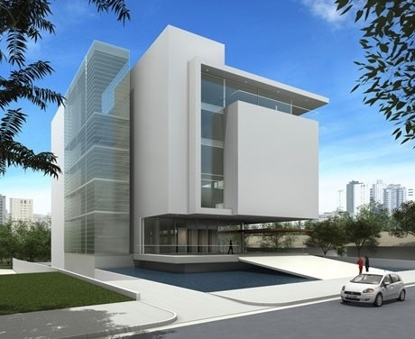 Vista externa frontal<br />Imagem de Antonio Malicia Filho 