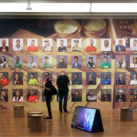 Instituto Moreira Salles, sala de exposição, São Paulo, 2017. Arquitetos Vinicius Andrade e Marcelo Morettin<br />Foto Abilio Guerra 