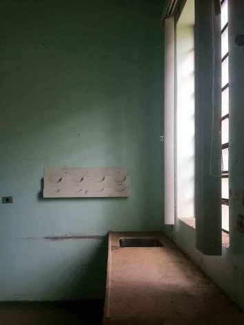 Ala abandonada do Complexo Hospitalar do Juquery<br />Foto Abilio Guerra 