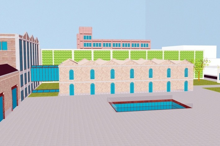 Continuidade/Ligação dos Edifícios preservados - Memorial do Bairro da Mooca. TFG Jaqueline Lemos Prina.<br />divulgação 