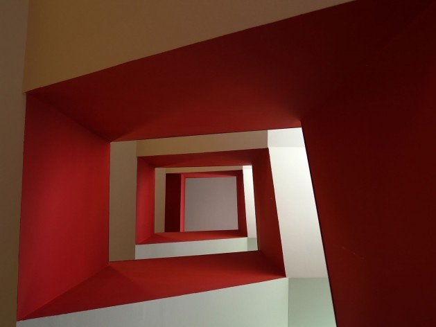 Conjunto Habitacional Fira de Barcelona – L’Hospitalet de Llobregat, escadaria, Barcelona 2009. ONL Arquitectura<br />Foto Gianluca Giaccone 