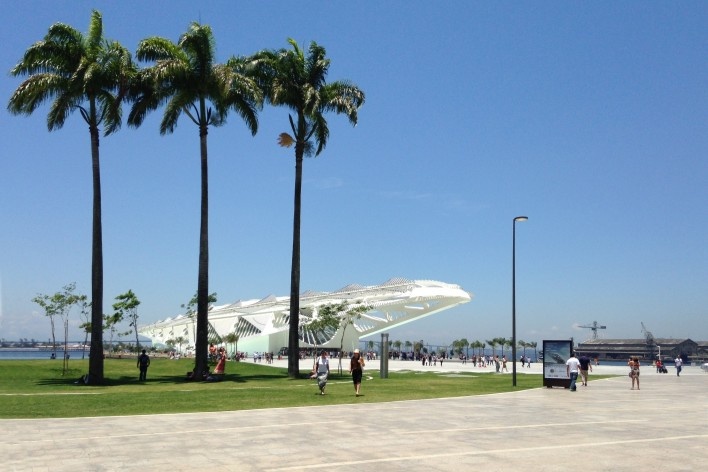 Museu do Amanhã, Praça Mauá, Rio de Janeiro. Arquiteto Santiago Calatrava<br />Foto Fausto Sombra 