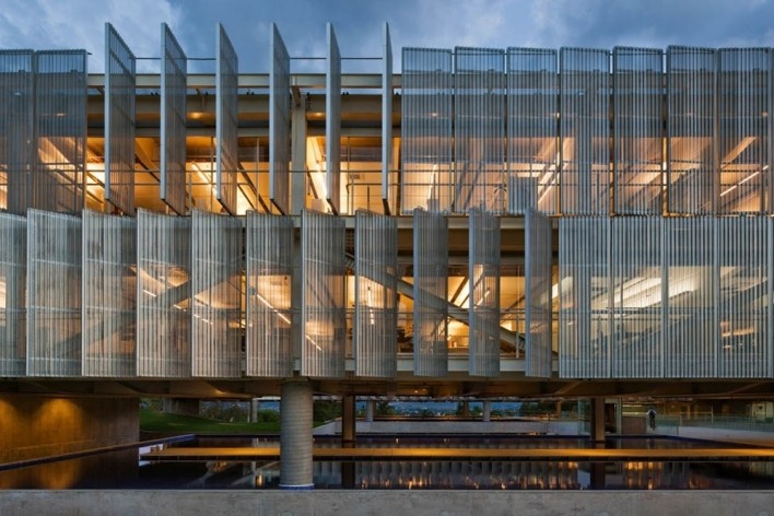 Sebrae Headquarters, Brasília DF, 2010. Architects Alvaro Puntoni, Luciano Margotto, João Sodré and Jonathan Davies<br />Foto Nelson Kon 