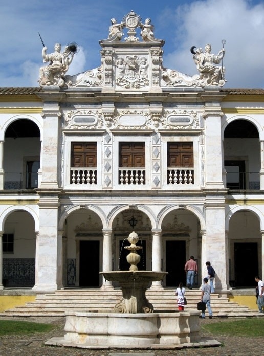 Arcada de mármore do sec. XVIII<br />Foto Junancy Wanderley 