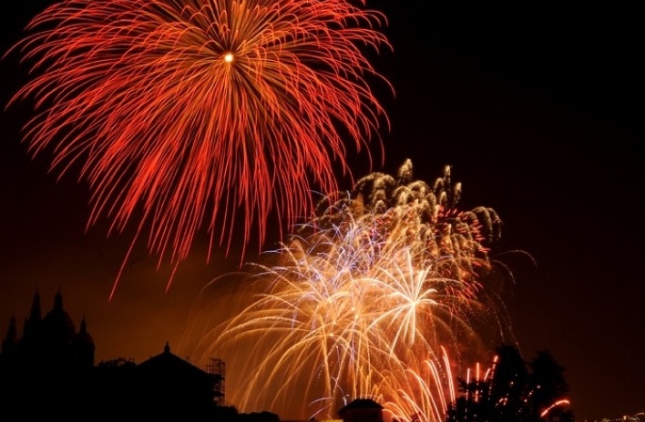 La fiesta de La Mercè, Barcelona, 2009<br />Foto Rodrigo Stocco 