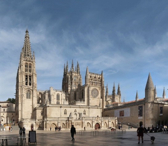 Catedral de Burgos, Caminho de Santiago, Espanha<br />Fotomontagem Victor Hugo Mori, 2019 