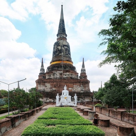 Templo de Wat Yai Chai Mongkhon, Birmânia<br />Foto Victor Hugo Mori 