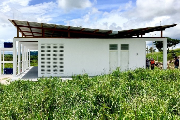Casa do Mel, Canaã dos Carajás PA, 2018. Arquitetos Christian Naoyuki Teshirogi e Noelia Monteiro de Ribeiro / Estúdio Flume<br />Foto divulgação  [Estúdio Flume]