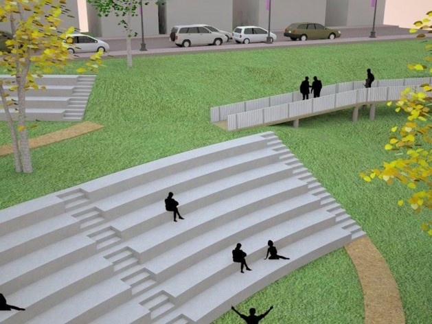 Parque Municipal Nair Bello, estudos volumétricos da fase 01, São Paulo SP Brasil, 2020. Secretaria Municipal do Verde e do Meio Ambiente<br />Imagem divulgação  [Celso Sampaio Arquitetura]