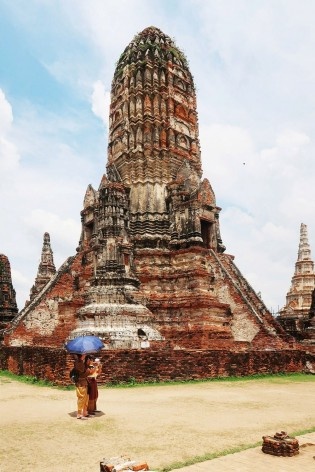 Templo de Wat Chai Watthanaram, Birmânia<br />Foto Victor Hugo Mori 