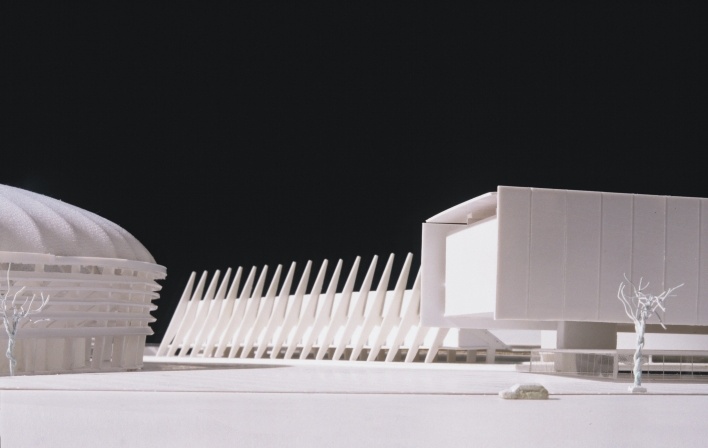 Maquete do conjunto<br />Foto Nelson Kon 