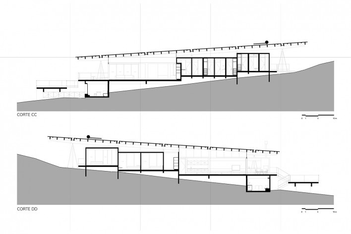 Palicourea House, CC and DD sections (block B), São Jorge GO Brasil, 2021. Architects Daniel Mangabeira, Henrique Coutinho and Matheus Seco / Bloco Arquitetos<br />Imagem divulgação / disclosure image  [Bloco Arquitetos]