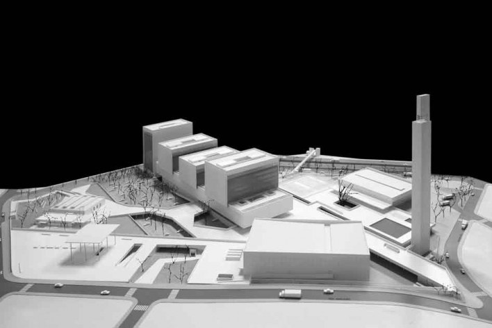 Maquete de estudo<br />Imagem dos autores do projeto 