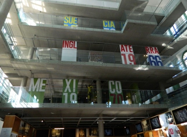 Arquiteto Ney Caldatto, Museu Pelé. Santos, 2014<br />Foto Ney Caldatto 