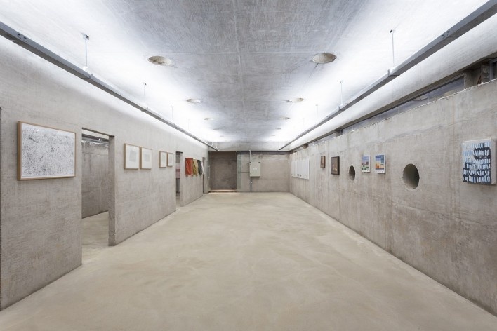 Bar/pool/gallery, inside the gallery. BCMF arquitetos + MACh arquitetos<br />Foto Gabriel Castro 