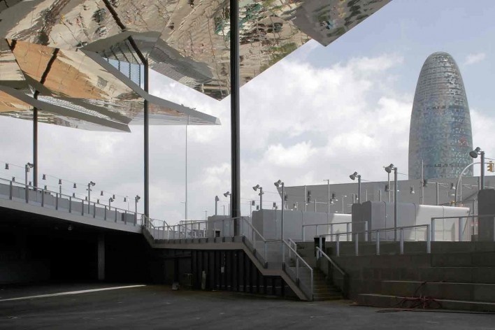 Mercat Encants, Barcelona. Arquiteto Fermín Vázques / b720 Fermín Vázquez Arquitectos<br />Foto Helena Guerra 