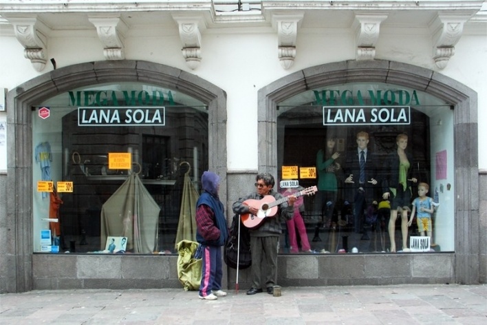 Habitantes de Quito, Equador<br />Foto Silvana Romano 
