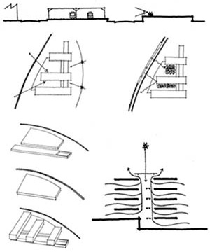 Croquis explicativos<br />Imagem dos autores do projeto 