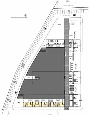 Planta pavimento térreo<br />Imagem dos autores do projeto 