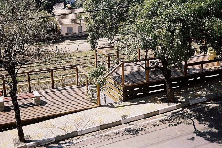Terraço dos Resedás. Douglas Piccolo e Cibele Correard Piccolo<br />Foto Cinara Correard Piccolo 