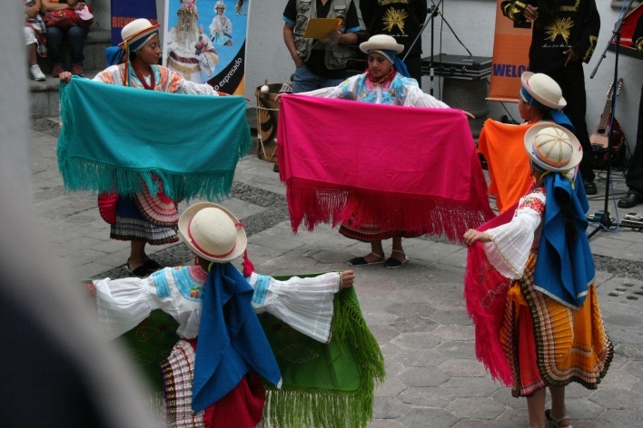 Habitantes de Quito, Equador<br />Foto Silvana Romano 