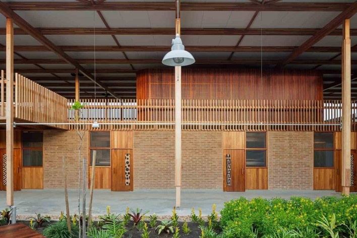 Moradas infantis, Formoso do Araguaia TO, 2015. Escritórios Rosenbaum e Aleph Zero<br />Foto Leonardo Finotti 