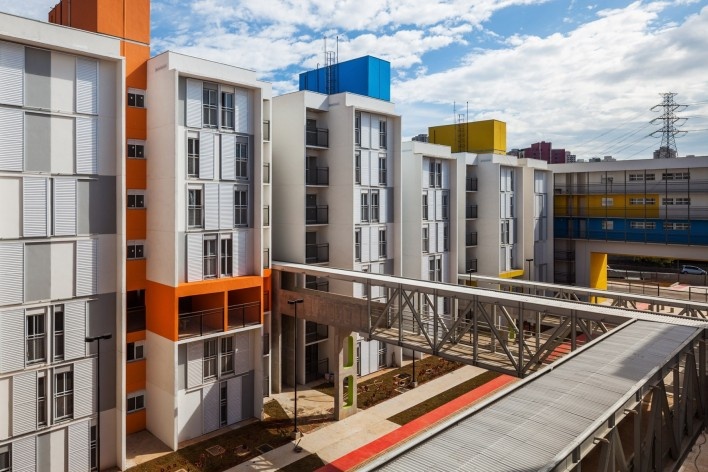 Conjunto Habitacional Heliopolis<br />Foto Nelson Kon 