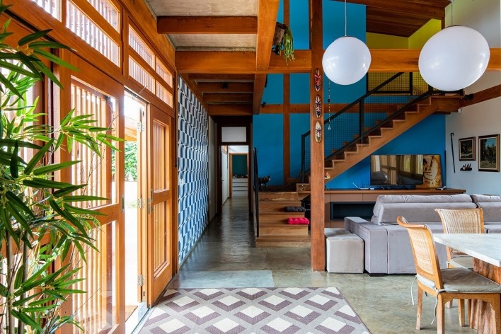 Casa do Cerrado (Prata e Lopez), Barretos SP Brasil, 2019. Arquitetos Aline Coelho Sanches e Lucas Corato / Aline Coelho Sanches + Corato Arquitetura & Design<br />Foto Favaro Jr. 