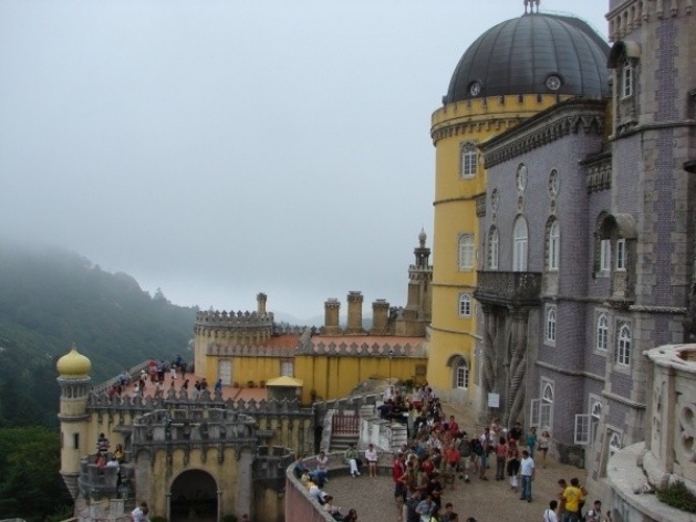 Palácio Nacional da Pena em Sintra<br />Foto Regiane Pupo 