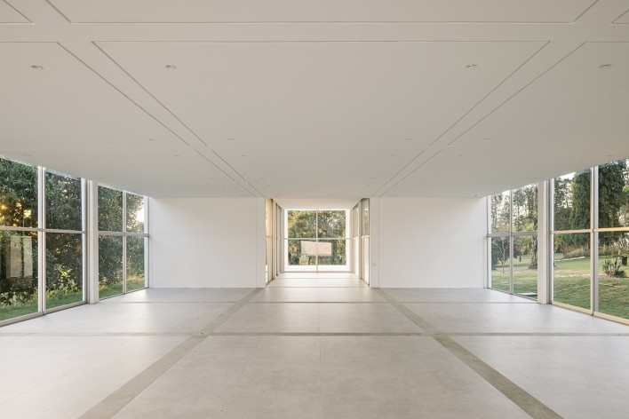 Pavilhão da Agrofloresta, Porto Feliz SP, 2023. Arquiteto Felipe SS Rodrigues (autor)<br />Foto Fran Parente 
