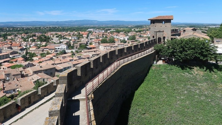 Carcassonne, França<br />Foto Victor Hugo Mori 