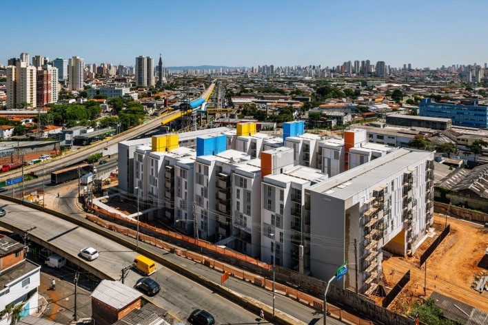 Conjunto Habitacional Heliopolis<br />Foto Nelson Kon 