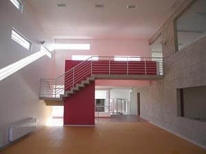 Hall principal - acesso<br />Imagem dos autores do projeto 