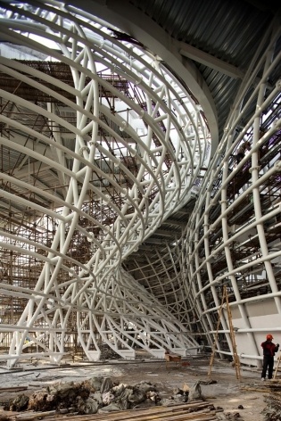 Spanish Pavilion for Shanghai World Expo 2010<br />Photo Shen Zhonghai / KDE  [Miralles-Tagliabue EMBT]